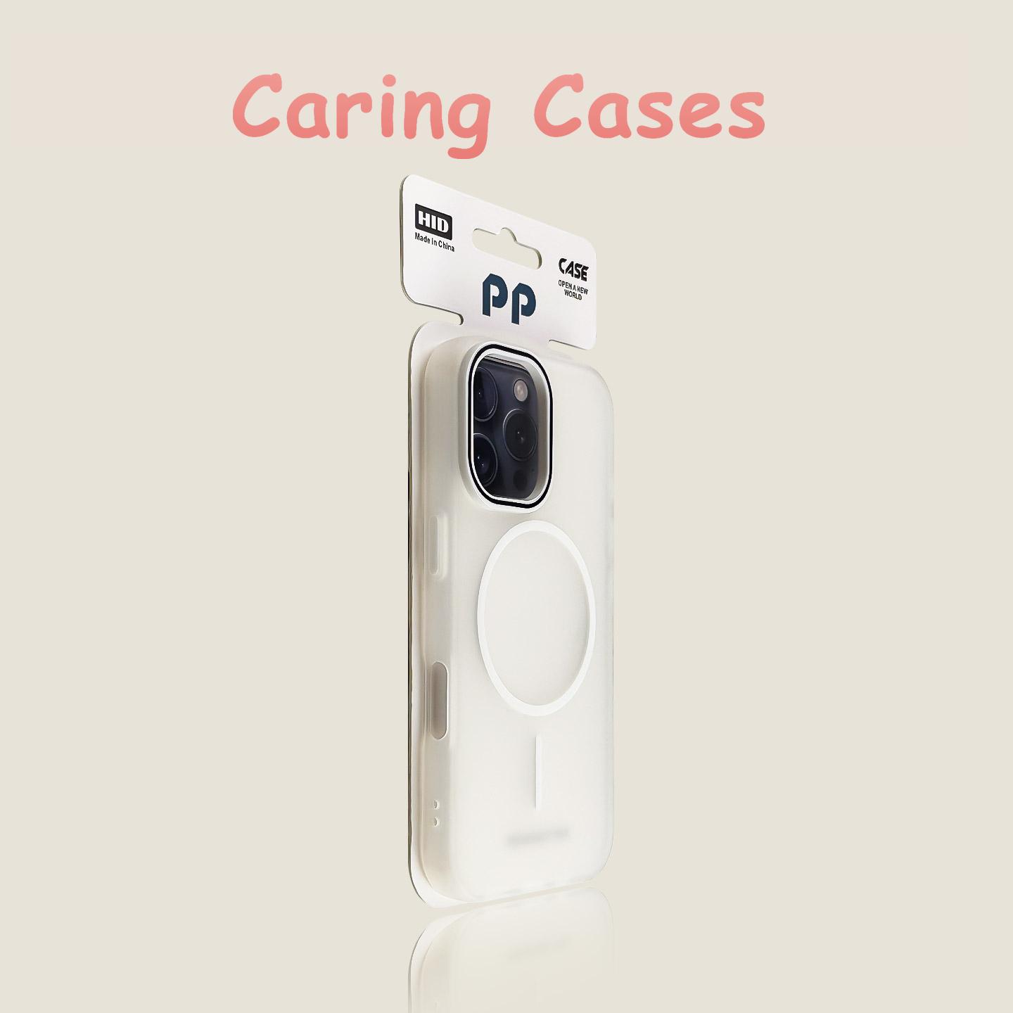 For iPhone 16 Pro Max Case Ice White Soft-Touch Matte Magnetic Slim Ring Semi-Transparent with iPhone 15 14 13 12 11 iPhone 16 Plus