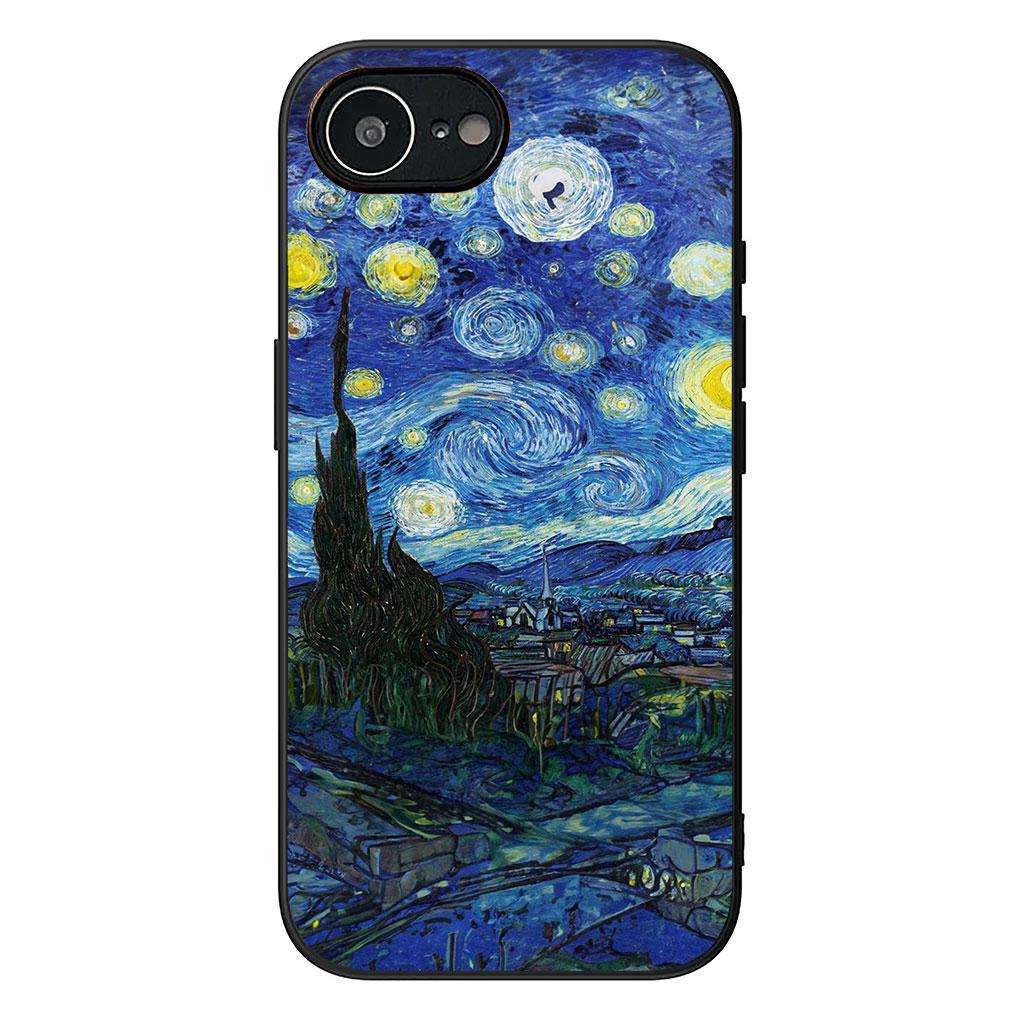 Phone Cover for Xiaomi Poco C75 C65 C71 C85 X7 X6 X5 F7 F8 Ultra F6 Pro Casing Flexible Case Starry Night Van Sunflower Gogh