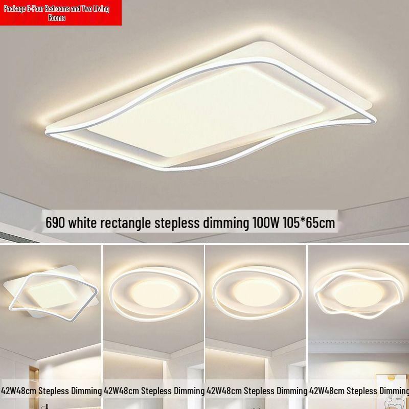2025 Modern Minimalist LED Ceiling Light Set for Living Room