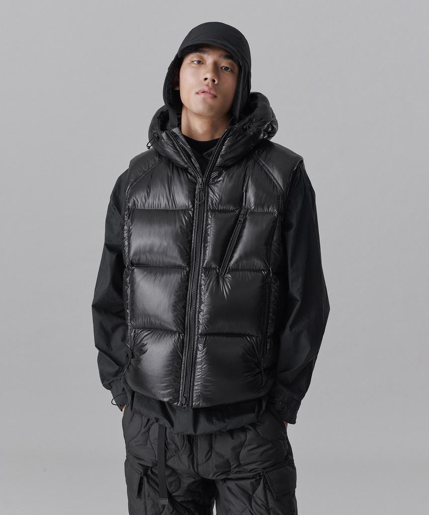 MUSINSA STANDARD [City Leisure] Cn Reversible Cargo Trooper Hat [Black]