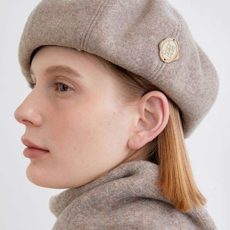 halden warm painter beret (C060_mocha)