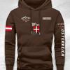 Nueva sudadera con capucha de hombre de varios colores con estampado, corte holgado, sudaderas casuales para pareja, ropa básica para el día a día