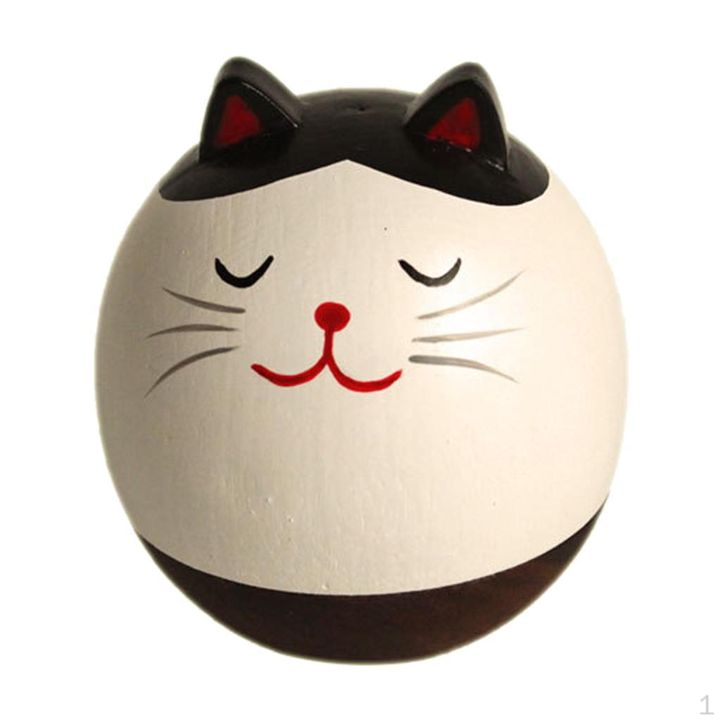 Cute Baby Figurines Statues for Home Decor, Hand- Animal Tumbler Doll Toy, Adorable