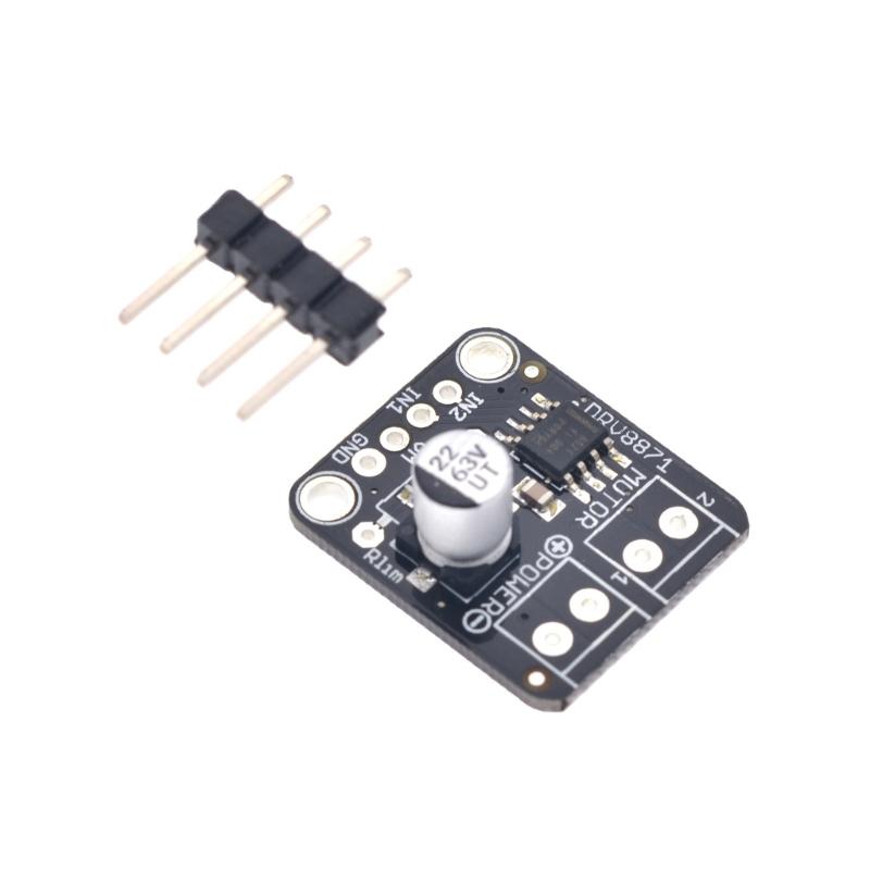 PWM H Bridge Direct Current Motor Driver Module for Brushed Motors 3.6 a High Output and 6.5V To 45V Wide Operating Voltages