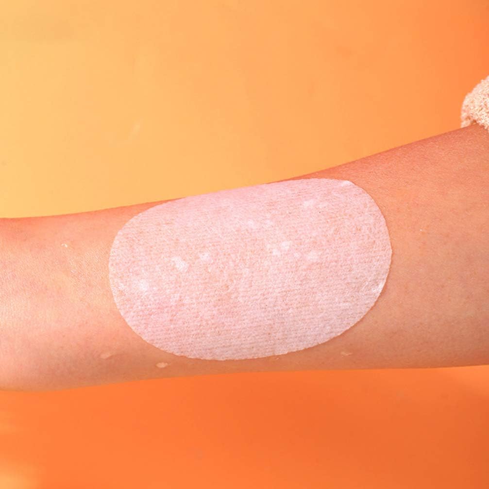 

Lurrose Овальные накладки для глаз Одноразовые из нетканого хлопка Уход за кожей Косметические Бумажные листы для лица Форма для зоны вокруг глаз Тонер Лосьон Бумага 1000 шт.