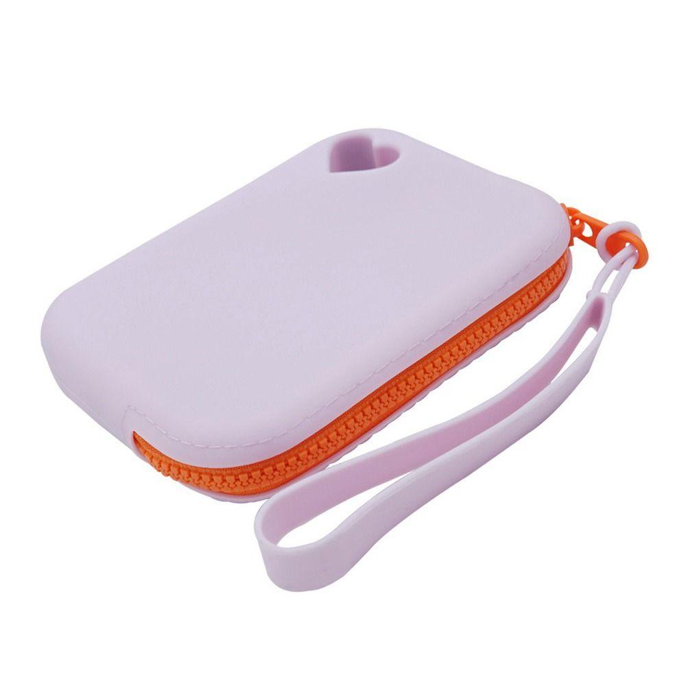 Multi-purpose Travel Pouch Silicone Cosmetic Bag New Coin Purse  Students