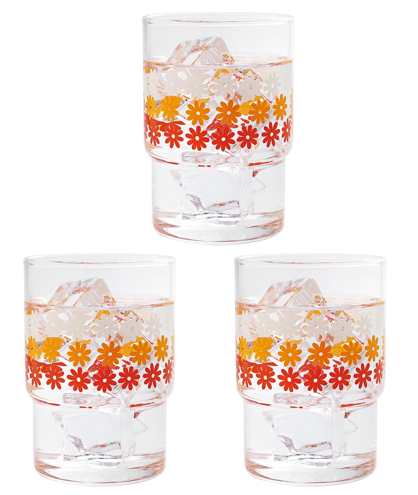 

Toyo Sasaki Glass Стекло Стакан с принтом эпохи Сёва Смешной Сделано в Японии Можно мыть в посудомоечной машине Прозрачный 250 мл Набор из 3 штук 00346HS Смешная репродукция!