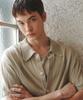 KNITTED Linen Sci-Fi Knit Shirt Sage Green