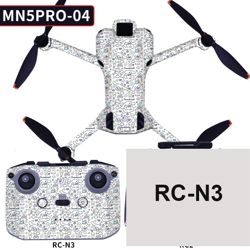 for DJI Mini 5 Pro Skin Full body Cover Anti-Scratch rc-n3 RC 2 Sticker Scratch Resistant Waterproof PVC Skins mini 5 Accessory