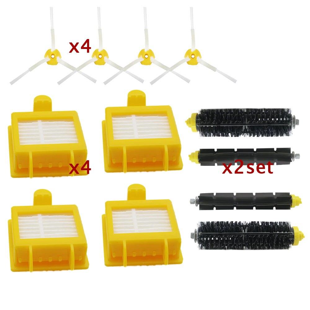 High Quality Bristle & Flexible Beater Brush & Hepa Filter & Side Brush for iRobot Roomba 700 Series 770 780 790 Vacuum Cleaner