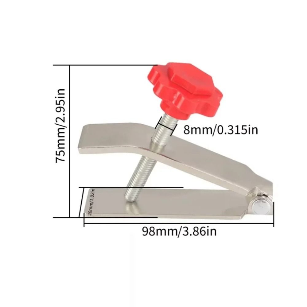 Galvanized Steel Tile Height Adjuster Heavy Duty Wall Tile Locator Tile Jack Tool Home Renovation