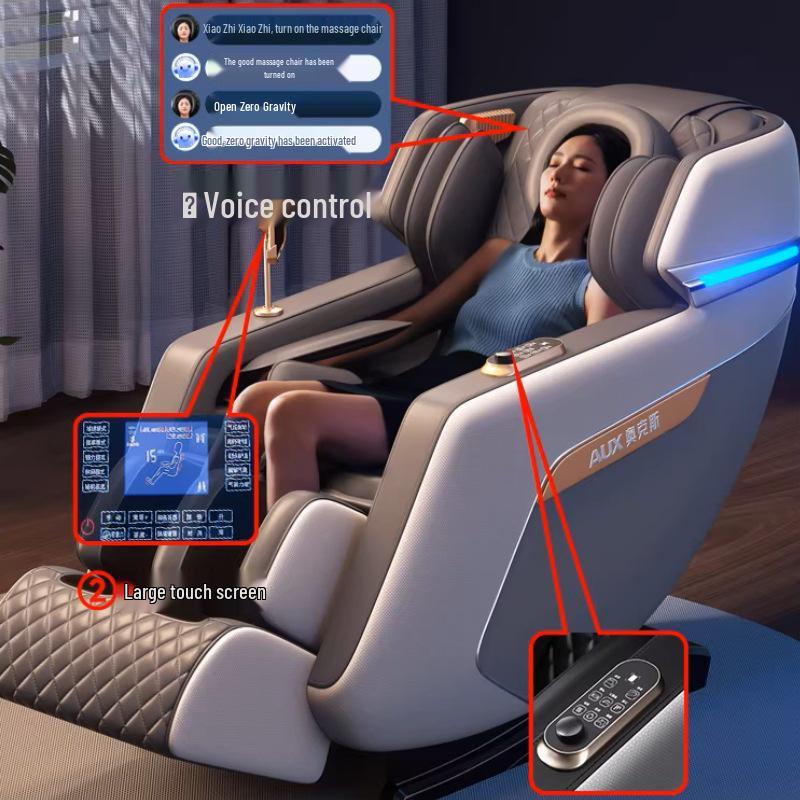 Oakes Electric Zero Gravity Full Body Massage Chair with Intelligent Automatic Kneading.