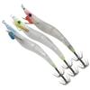 Luminous Lure Octopus Cuttlefish Fishing Bait Simulation with Squid Jig Hook Lure Hook Fishing Tackles Wood Shrimp Squid Lures