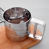 Small Stainless Steel Semi-Automatic Flour Sifter with Scale
