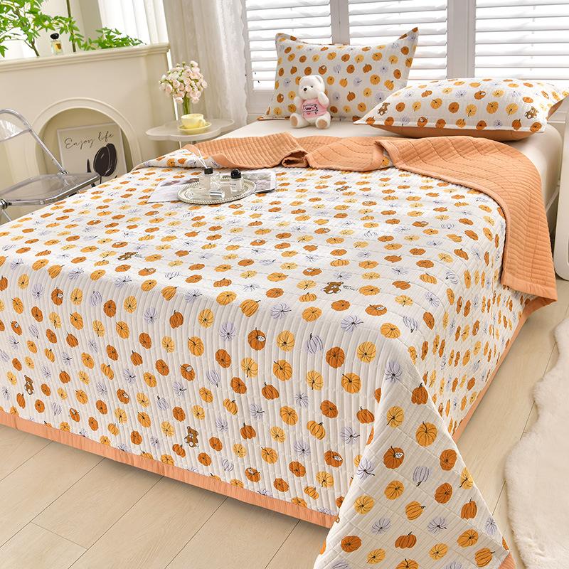 

Покрывало для кровати класса «мама и ребенок» из хлопка с пузырьками, двустороннее, комплект из 3 предметов, можно стирать 150cmx230cm