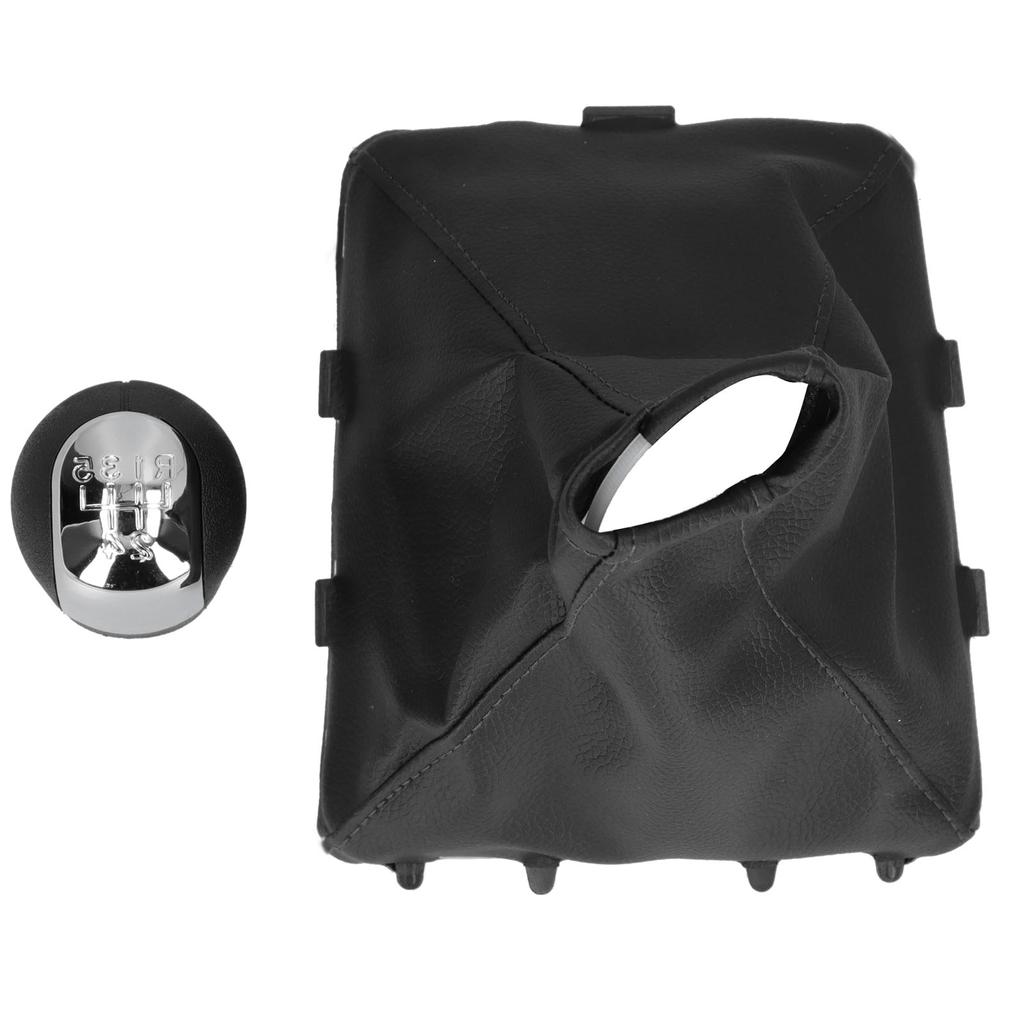 5 Speed Gear Shift Knob with Boot Cover Fit for Opel Vauxhall Vectra C Vectra B Corsa Astra 2002 2005
