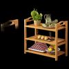 3-Tier Aluminum Alloy Kitchen Storage Rack