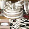 DIY Craft Christmas Mesh Ribbon Bow Making Christmas Wrapping Ribbon  Christmas Gift Packaging