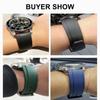 20mm 22mm TPU Silicone Watch Strap for Rolex Rubber Watch Band for Seiko Quick Release Silicone Diving Bracelet Butterfly Clasp