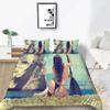 Bikini Duvet Cover 3D Printing Bedding Set Creative Home Textiles Microfiber Bed Cover Man Woman King Size Bed Spread