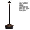 Metal Desk Lamp Touch Control Dimmable Flicker Free 3 Color Temperatures Rechargeable Indoor/Outdoor Wireless LED Table Lamp