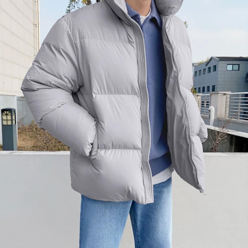 Cotton-padded Jackets for Men In Winter New Style Breaded Jackets for Men, Korean Style Trendy Loose Thickened Cotton-padded Jackets