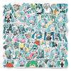 50 Cartoon Hatsune Miku Graffiti Aufkleber Gepäck Laptop Motorrad Auto Dekorative Aufkleber