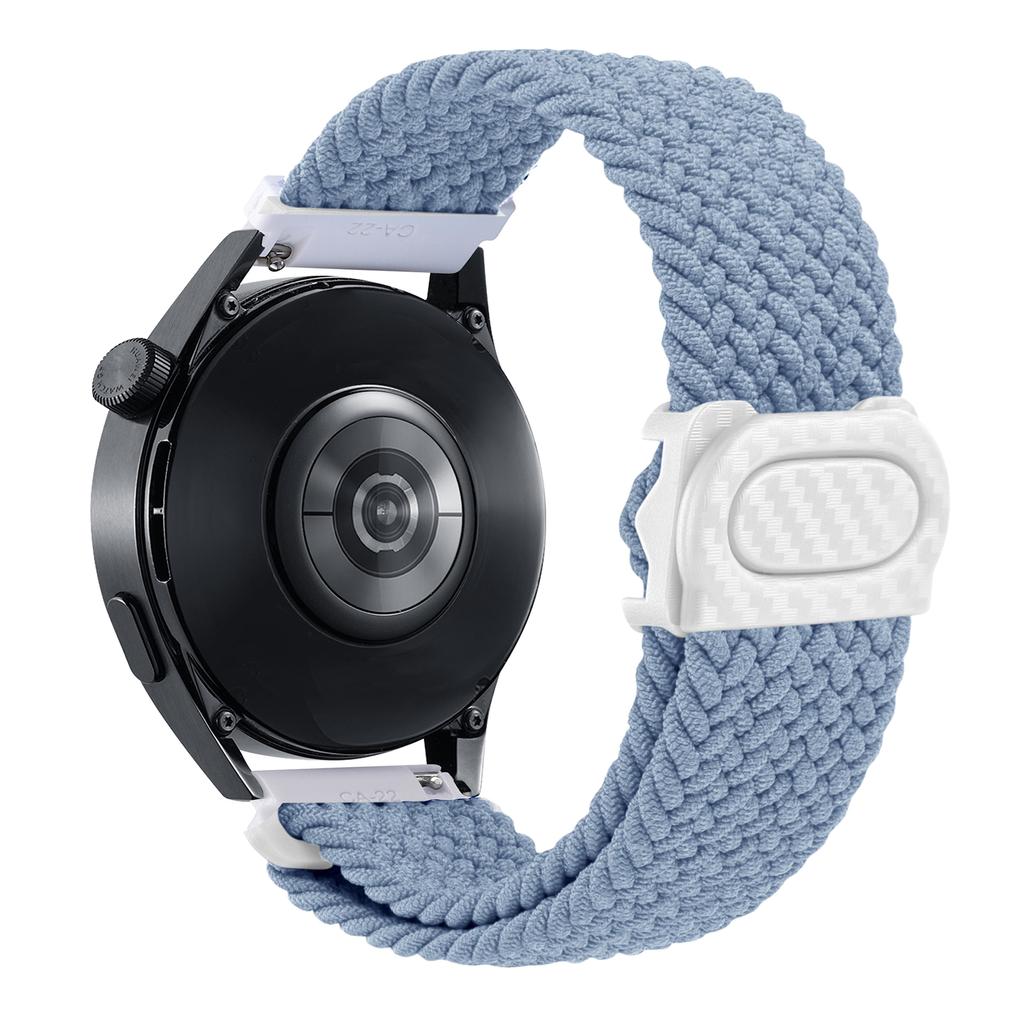 Strap For Samsung Galaxy Watch 7 6 4 classic/5 pro/active 2/s3/46 braided solo loop bracelet Huawei watch GT2 3 4 20mm/22mm Band