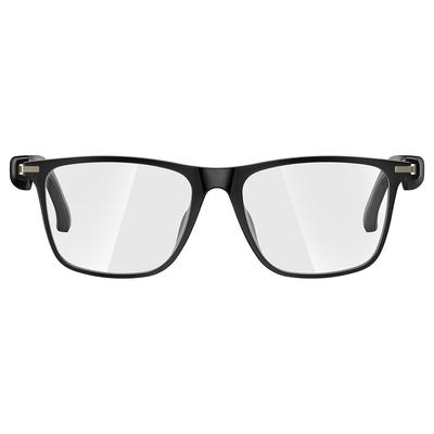 AI Bluetooth Smart Glasses with Camera & Voice Assistant Noise Canceling Translate Eyeglasses Pocket Smart Glasses for Men/Women