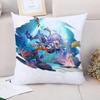 Couple Pillow Pillowcases  Honkai Star Rail Cushion Cover  Pillowcase Pilow Cases Sofa Cushions Covers for Bed Pillows