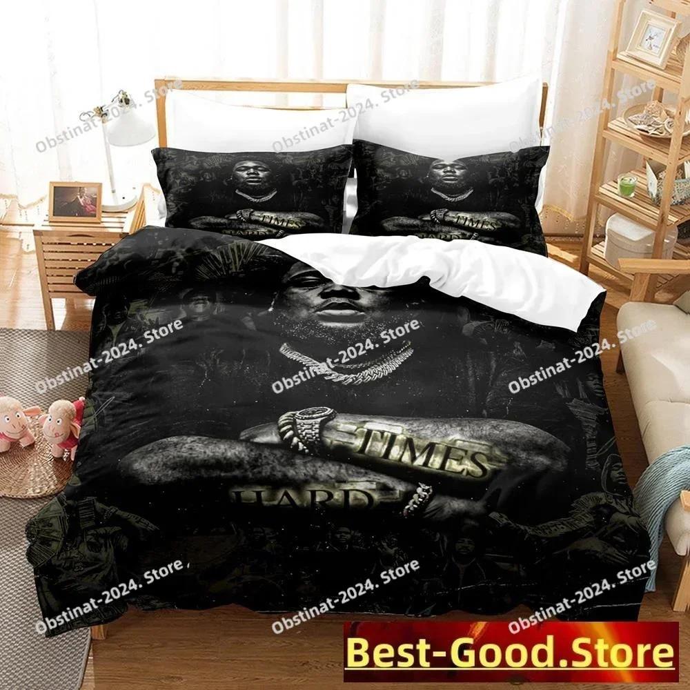 Popular Rod Wave Bedding Set Printed single Comforter Quilt Bed Cover Duvet Cover Pillow Case 3 Pieces Sets Kids Adult Size