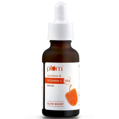 Sérum visage à 15 % de vitamine C et à la mandarine (30 ml)-prune