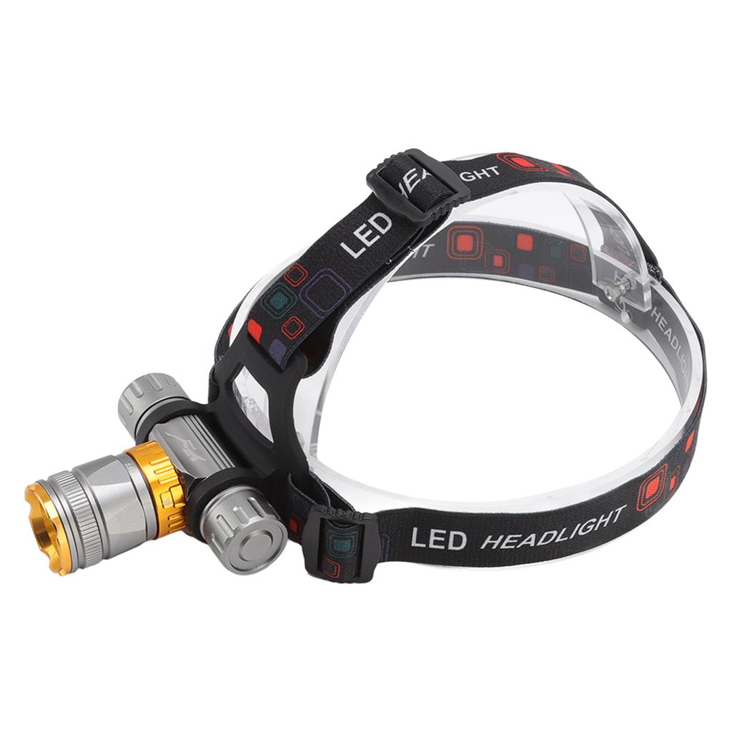 LED Diving Headlight Aluminum Alloy IPX8 Waterproof Super Bright 1500LM 5 Modes Light Weight LED Head Light for Swimming