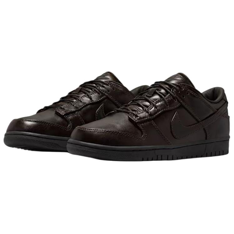 Nike Dunk Low Top Skateboard Shoes Men's Brown IQ3342-200