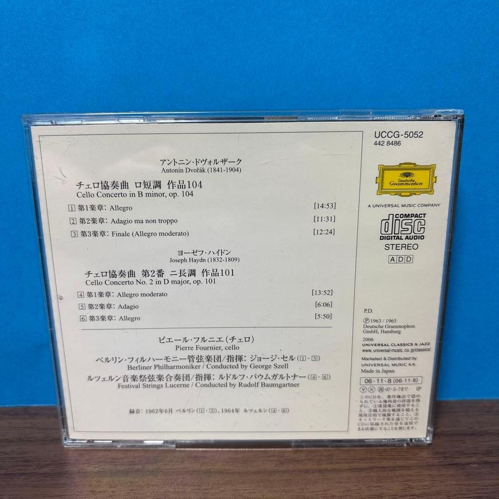 Used Pierre Fournier: Dvorak & Haydn Cello Concertos CD