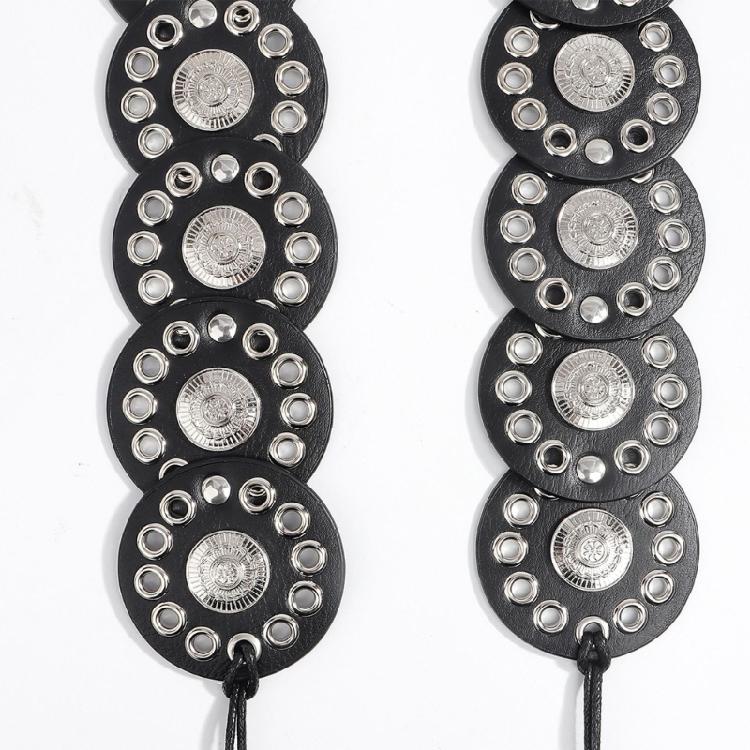 Retro Wide Disc Belt for Women Western Styles Waist Belt Cincher Belt for Various Waist Styling Party Waist Accessories