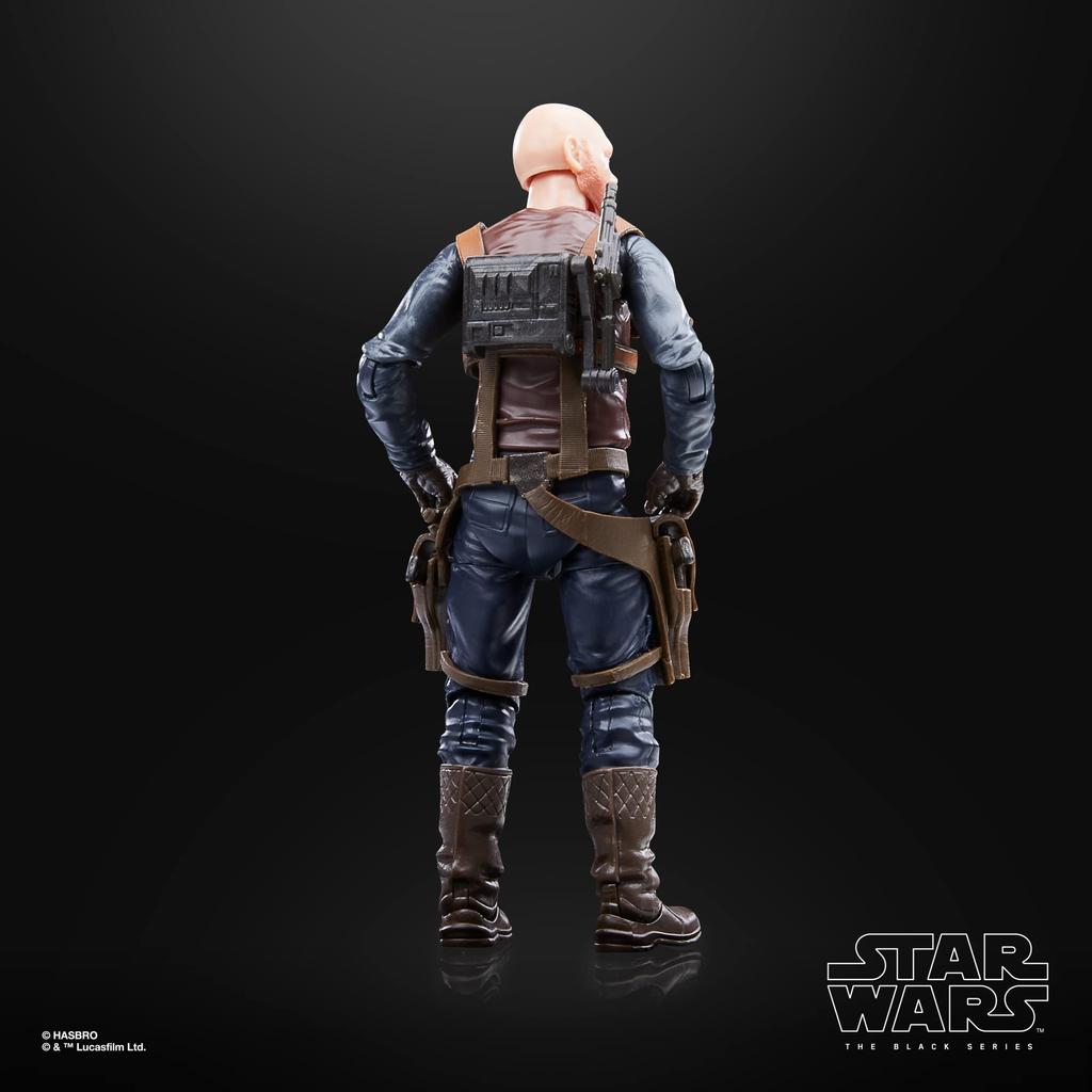 Hasbro Star Wars Black Series Migs Mayfeld Mandalorian Akcja Wiek 4 i Autentyczny 6-calowy (15 cm) Figura, Góra, F4360,