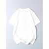 Fashionable Vintage Printed Round Neck Short-Sleeve Men's T-Shirt Made of Washed Cotton for Export
