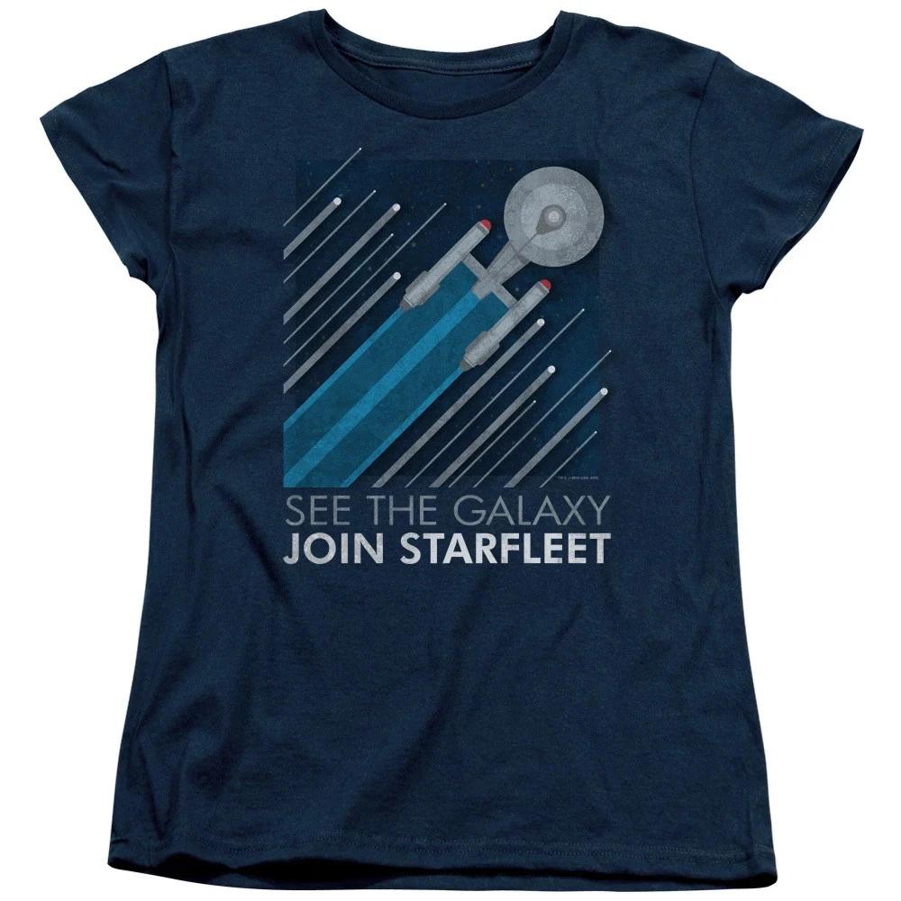 Star Trek Starfleet Recruitment Poster Women s T-Shirt Officially Licensed S-2XL L