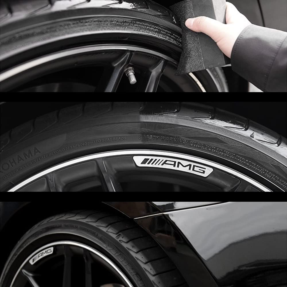 THE CLASS Matt Black Tire Restores Tire Color and Perfect for Car Washes and Car Wax, 500mL, Water-Based, Luster. Washes.