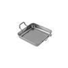 Korean Square Food Serving Trays Stainless Steel Snack Dishes Household Tiramisu Tray  Vegetable