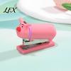 Cartoon Pig Stapler for Back to School Mini Stapler, Cute Shape, Portable Lightweight PVC Small Binding Tool Notebooks Shell Tool, Handheld And Office