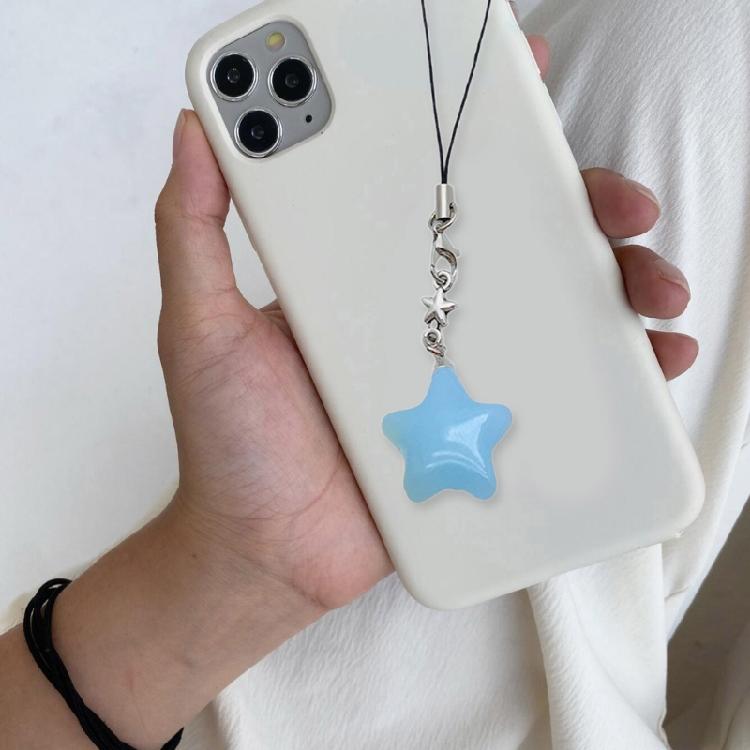 Handmade Keychain Colorful Star Pendant Phone Chain Charm Strap for Women Girl
