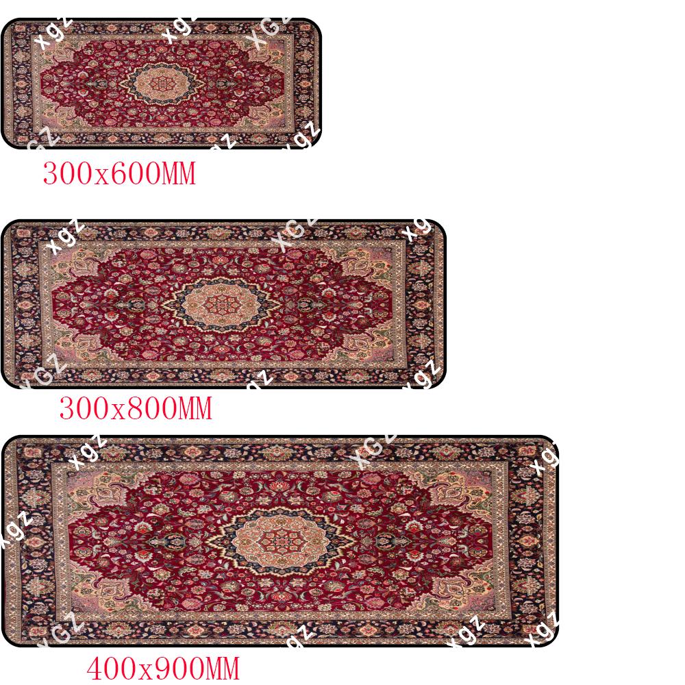 Hot selling premium Persian pattern Mouse Pad Large mouse pad, desk pad, anti slip base, washable for office and home use