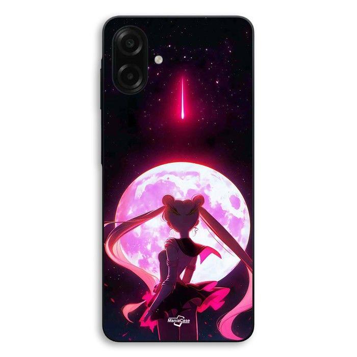 Hülle Für Samsung Galaxy A08 Sailor Moon Vollmond Komet Maniacase schwarz