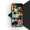 One Piece Luffy Roronoa Zoro Handyhülle für Samsung Galaxy S20 S22 S21 FE Ultra Plus A07 A17 A15 A16 A25 A57 A37 Hülle