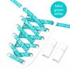 Magnetic Buckle Lock Shoelaces Without Ties Cashew Flower Print Shoelace No Tie Shoe Laces Flat Elastic Laces Sneakers Kid Adult