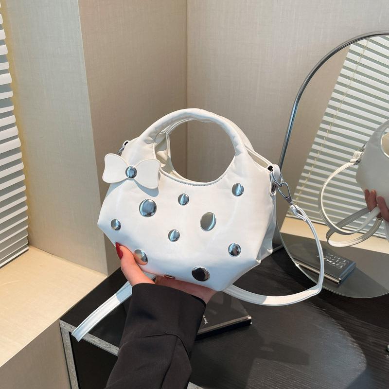 Ein-Schulter-Achseltasche Damen neu hochwertiger Sinn Nische vielseitig große Kapazität Handtasche Umhängetasche Bucket Bag