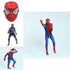 Premium Polyester Spider-man Venom Suit Cosplay Costume For Men Halloween Party Zentai Bodysuit