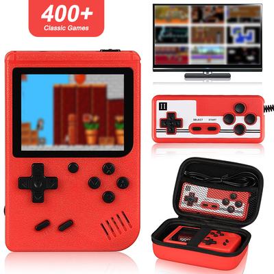 Retro El Oyun Konsolu, Taşınabilir Retro Video Oyun Konsolu ile 400 Klasik FC Oyunları Mini Video Oyun Konsolu Çocuklar Hediye